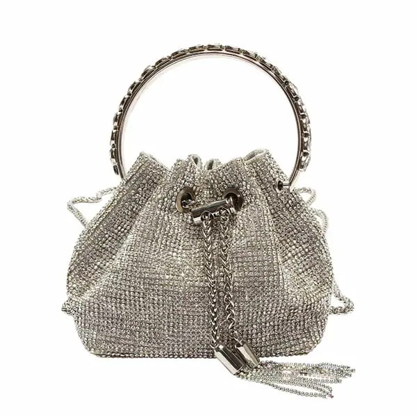 巾着バック ショルダーバック チェーンショルダーバッグ コンパクトショルダーバック パーティーバック ギフト 母の日