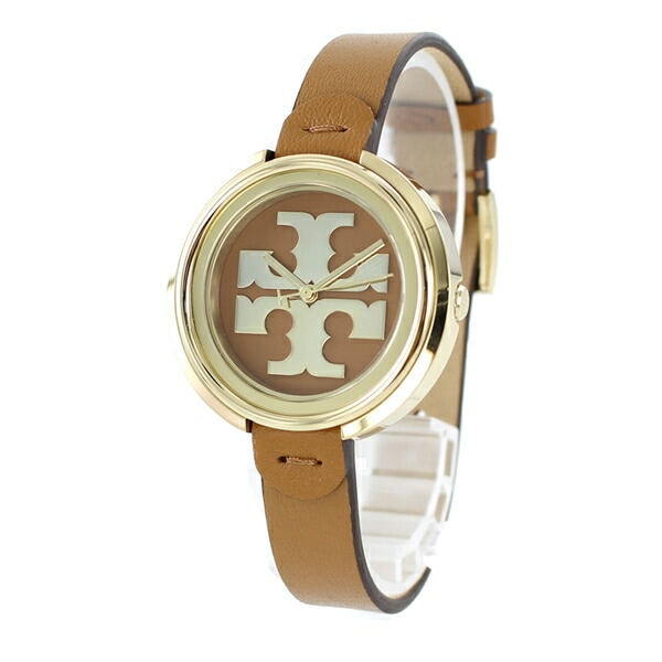 TORY BURCH トリーバーチ 時計 レディース 腕時計 手表 The Miller ゴールド ブラウン レザー TBW6201 ポイント消化