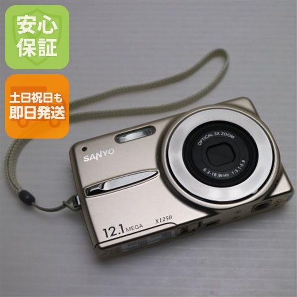 超美品 DSC-X1250 ゴールド SANYO デジカメ 114