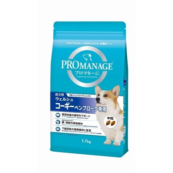 （まとめ買い）犬種別 成犬用 ウェルシュ/コーギー/ペンブローク専用 1.7kg ドッグフード [x3]