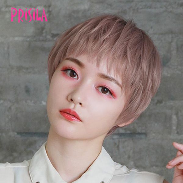 プリシラ グラデーションカラーウィッグハンサムショートCTA-104耐熱 (送料無料) PRISIL