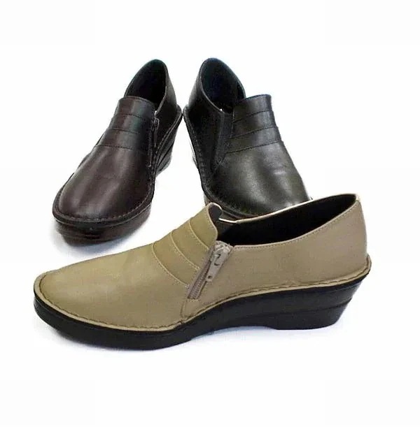 パンプス レディースシューズ レディースファッション 靴 ナチュラル スリッポンシューズ 22.0