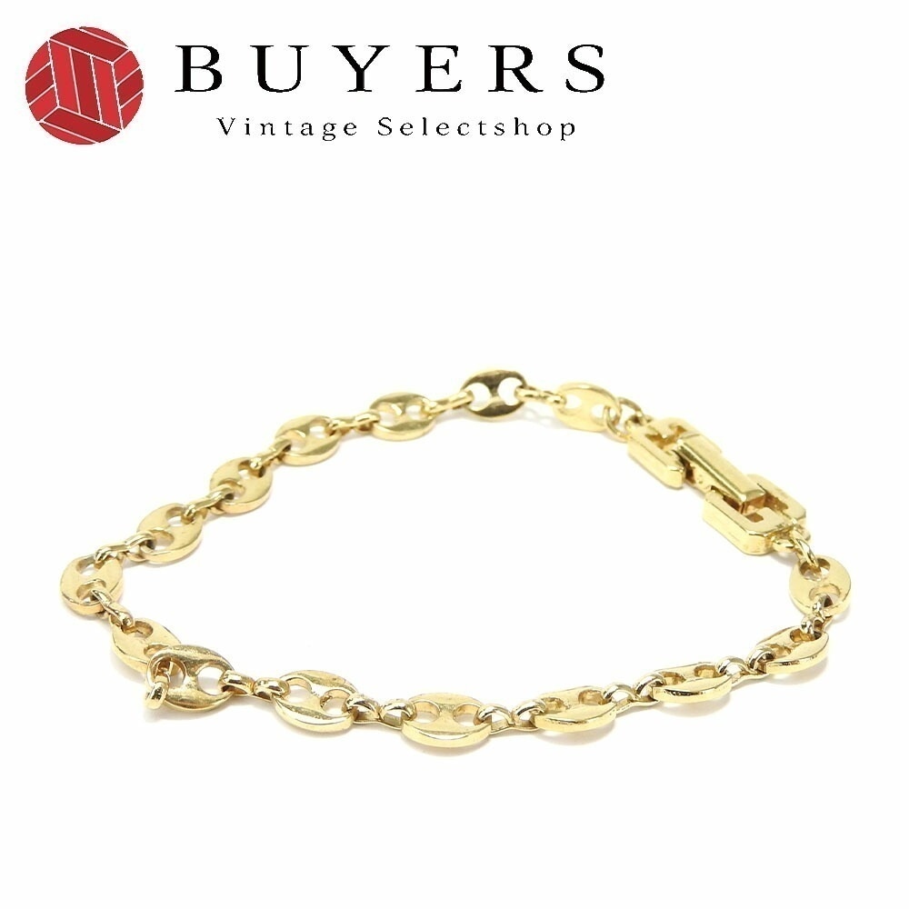 中古 ジバンシー ブレスレット ゴールド メッキ アクセサリー ジュエリー おしゃれ 小物 レディース 女性 GIVENCHY bracelet accessories gp