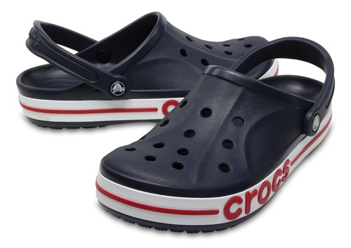 CROCS 205089-4CC-M5 バヤバンド クロッグ（ネイビー/ペッパー・サイズ：M5/W7(23.0cm)） 2050894CCM5