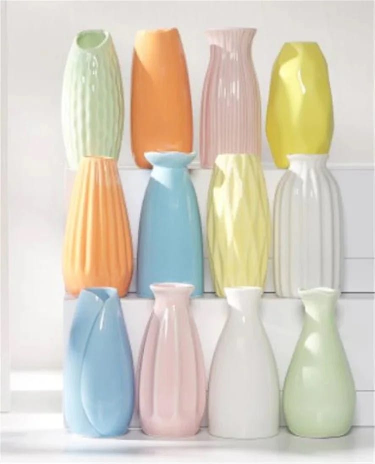 新品1つ買うと10個無料今売れてます早い者勝ち リビング フラワーアレンジメント 家 花柄 の陶器 ドライフラワー 花瓶 小さなフレッシュ 星空 ス 装飾