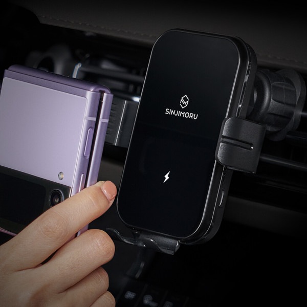 Zフリップ5 互換 車用 ワイヤレス充電スタンド オグラップデュアル Zフリップ5/4/3/2/1