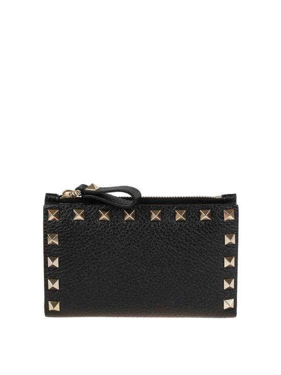 VALENTINO GARAVANI Women Business Card Wallet WP0605VSH 0NO Nero