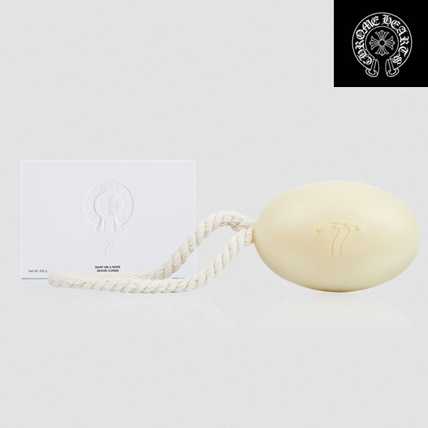 【正規品】 ロープ付きソープ ロゴ入り 固形 石鹸　200g