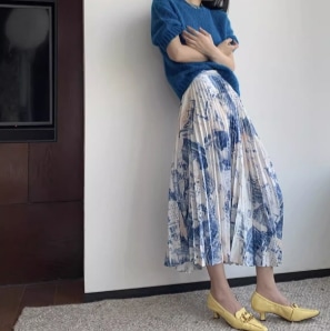 レディース スカート フレア ロング フレア フェミニン プリーツ シフォン ウエストマーク ハイウエスト 透け感 シースルー かわいい 大人可愛い きれいめ カジュアル 上品 おしゃれ レトロ