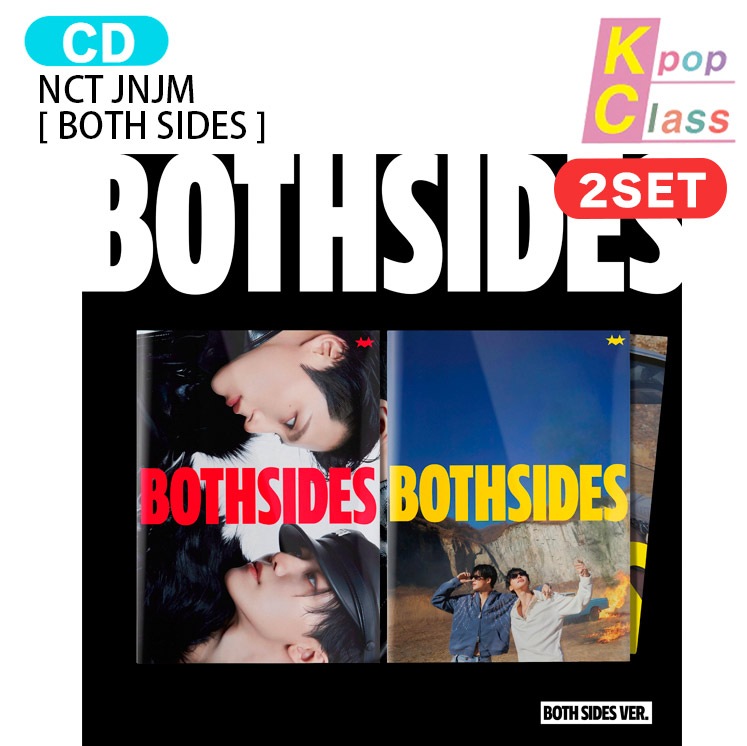 国内発送 NCT JNJM PHOTOBOOK Ver. [ BOTH SIDES ] 2種セット 1st Album / 1次予約