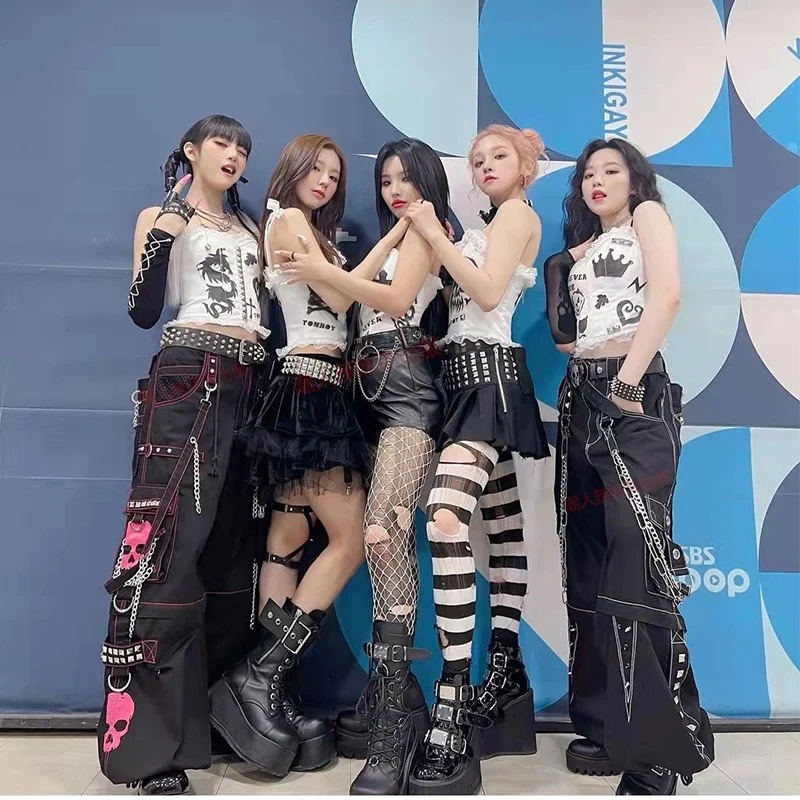 ガードルパフォーマンス服女性ステージジャズダンススーツ