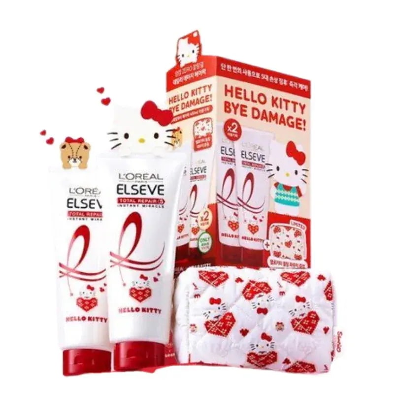 [新作](+ハローキティポーチ贈呈)ヘアパック トータルリペア5 トリートメント 400ml+400ml