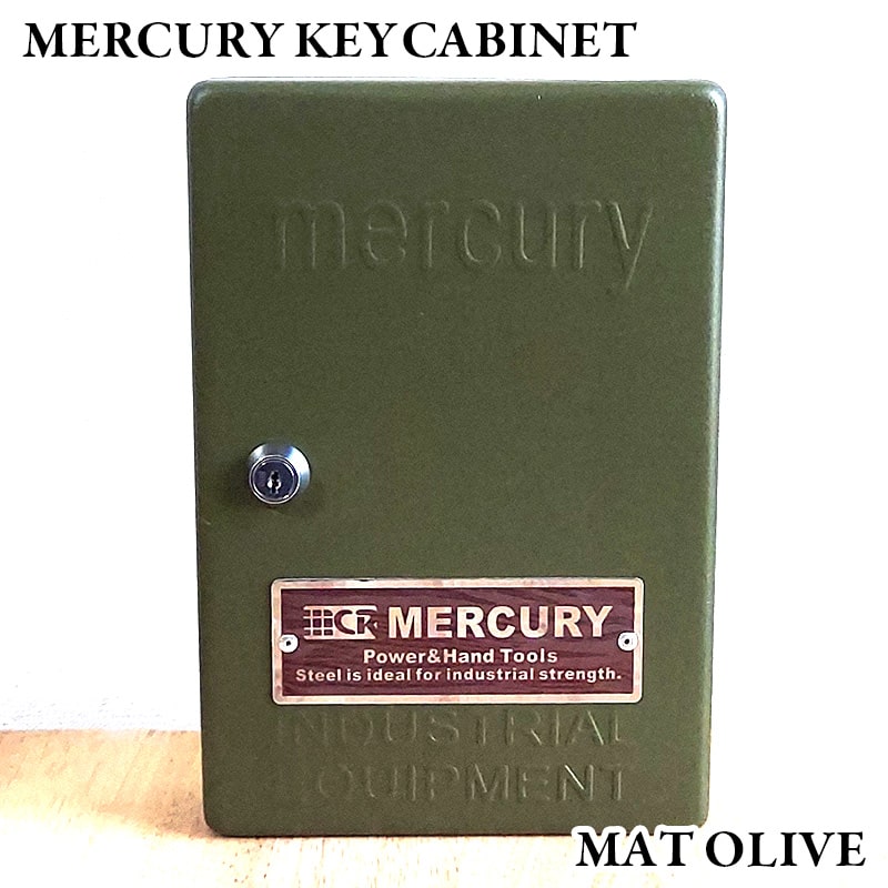 キーキャビネット マーキュリー マットオリーブ キーボックス 鍵収納 防犯 おしゃれ かわいい アンティーク ビンテージ 玄関 アメリカン雑貨 置物 インテリア 店舗 会社 MERCURY KEY C