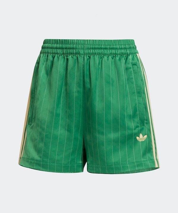 Qoo10 adidas ピンストライプ サテン ショート 無地