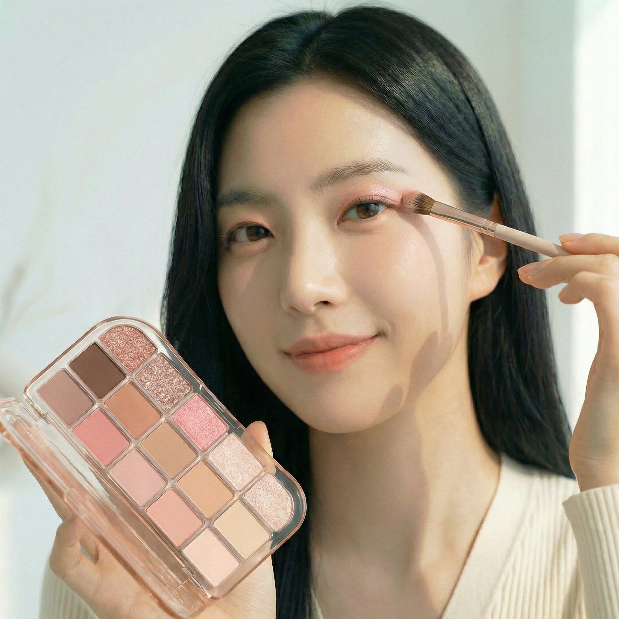 FWEE 公式 フィー モアムードアイパレット (6色) 01 モアザンヌード 02 モアザンコーラル 03 モアザンピンク 04 モアザンレッド 05 モアザンモーブ 06 モアザンローズ