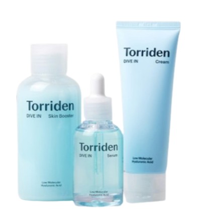 ダイブイン 水分ブースティング 3種セット(スキンブースター+セラム+クリーム) 6,154円