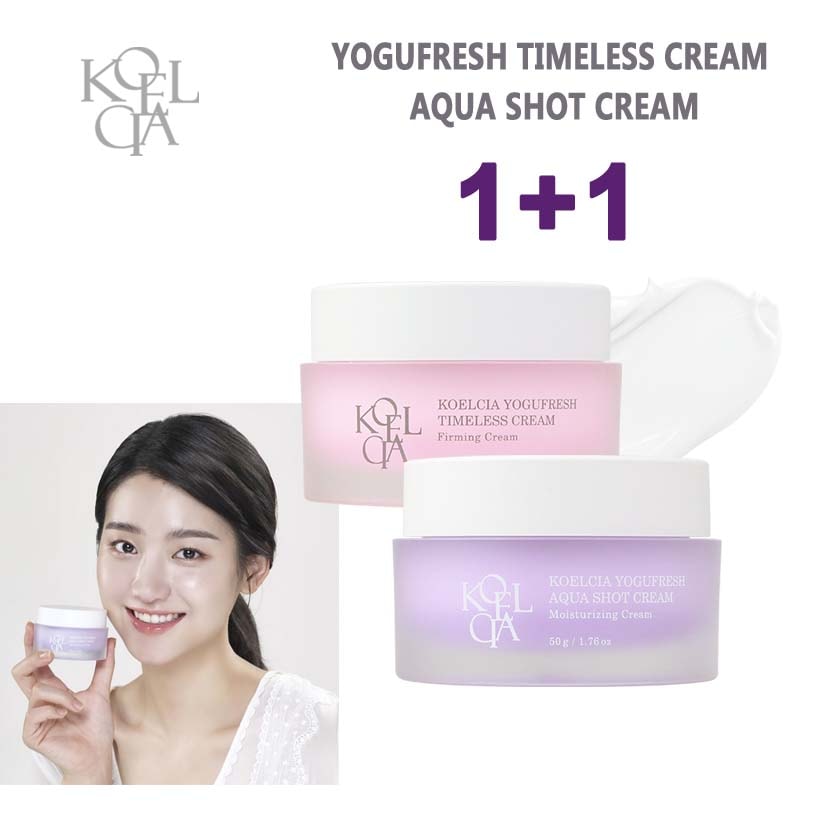 Yogufresh Cream1+1 期間限定割引 #栄養保湿クリーム(Aqua Shot Cream / Timeless Cream)