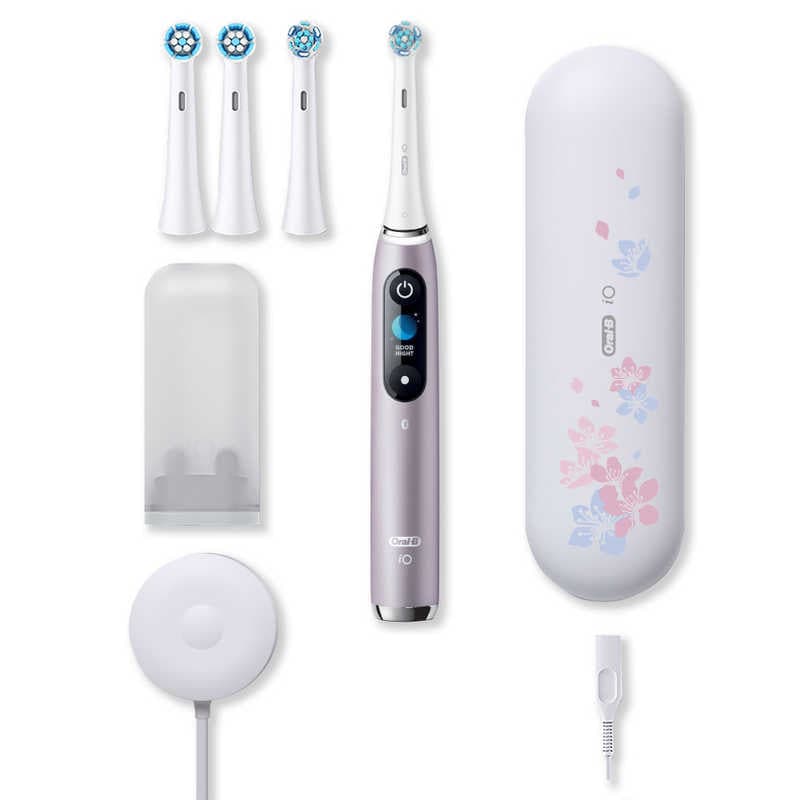 ブラウン　BRAUN　電動歯ブラシ Oral-B(オーラルB) iO9 サクラ ［回転式 /AC100V-240V］　IOM94K11ADRQDT