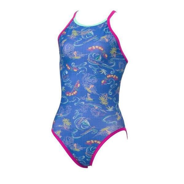 女性用丈夫なワンピース水着 Z263162 スポーツウェア