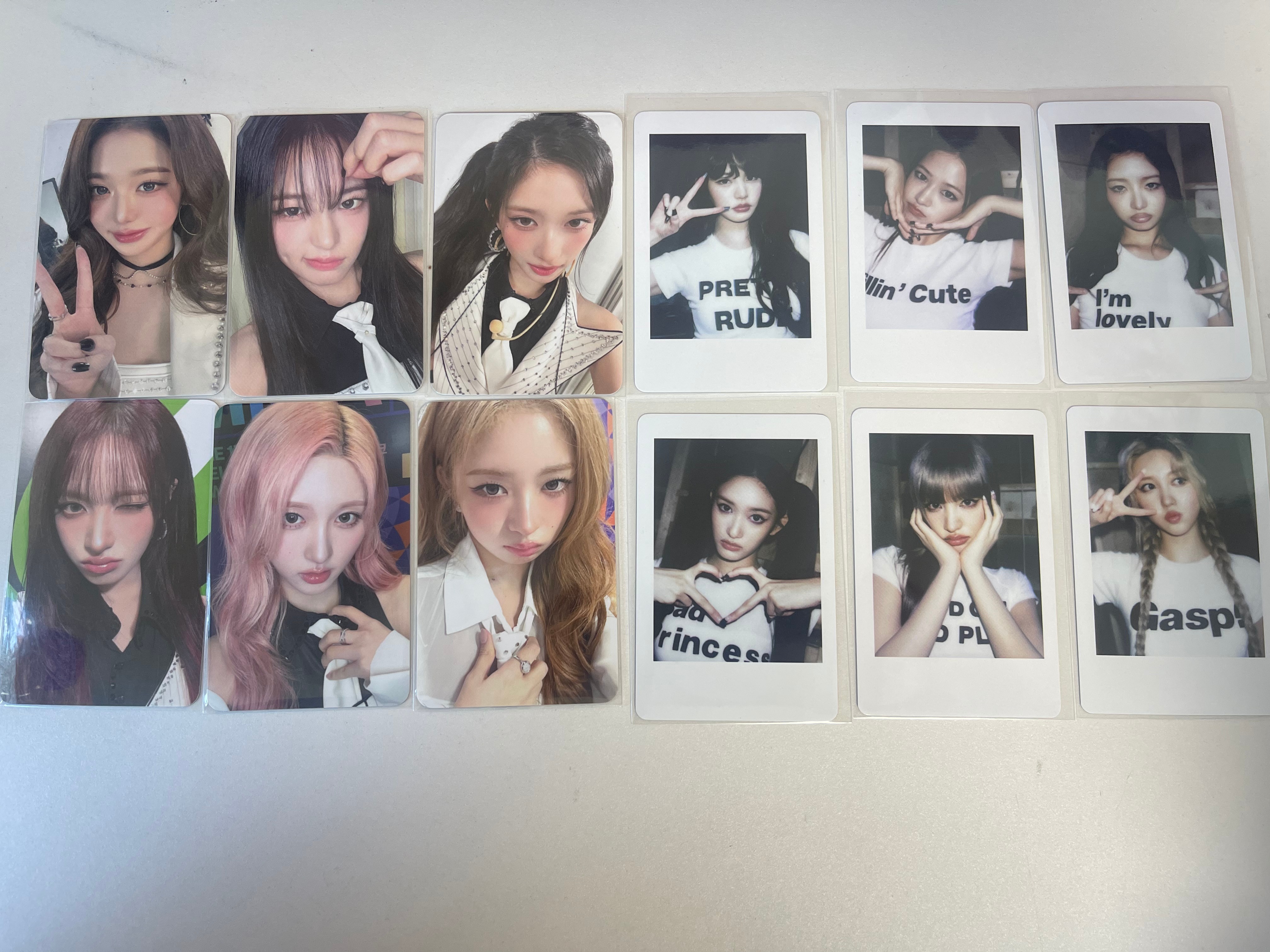 [ON HAND] IVE THE 4th EP SECRET withmuu LUCKY DRAW PHOTOCARD OT6 + POLAROID OT6 SET [ONLY PC]