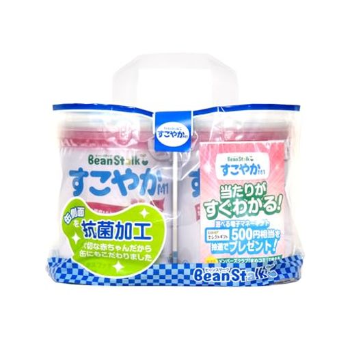 ビーンスタークすこやかM1大缶2缶パック 粉末 800GX2