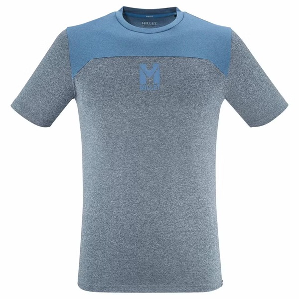 MILLET ミレー セネカ ヘザー ショートスリーブ Tシャツ MIV10463-N3186 メンズ 半袖