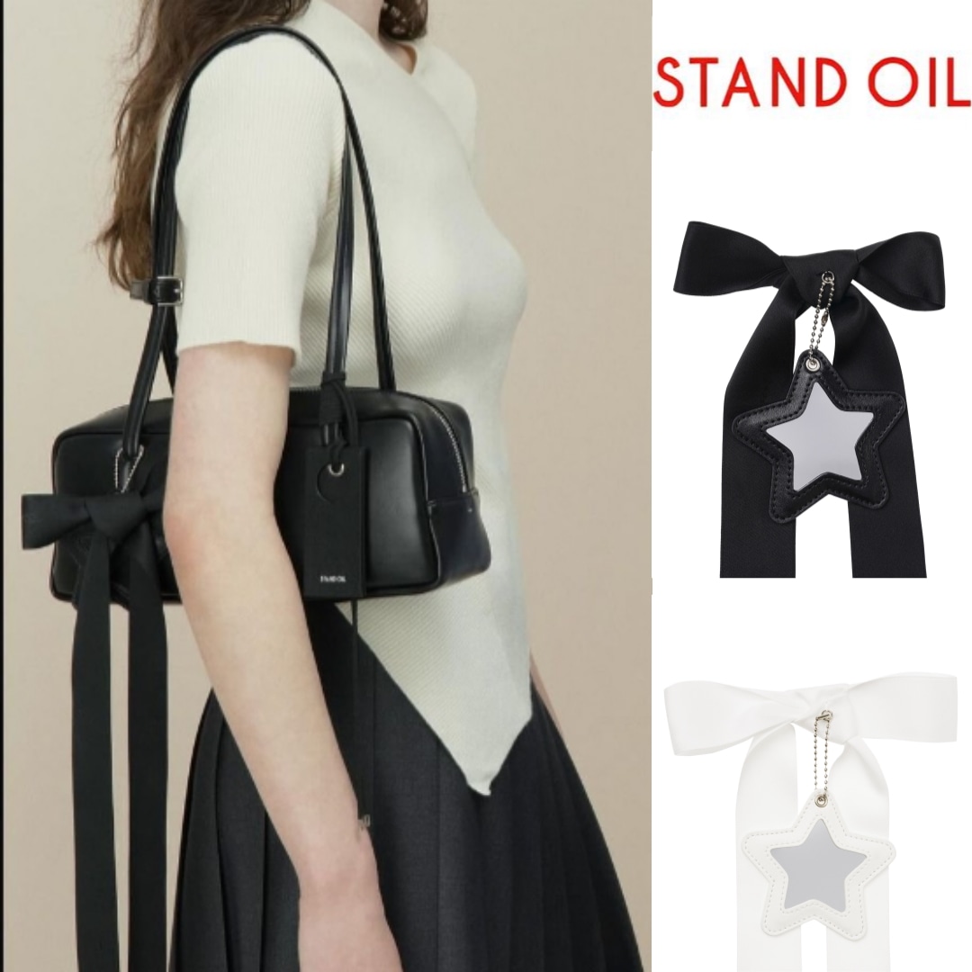 STAND OIL [Exclusive] My Charm SET 2color キーリング,キーホルダー,バッグアクセサリー More Baguette Bag