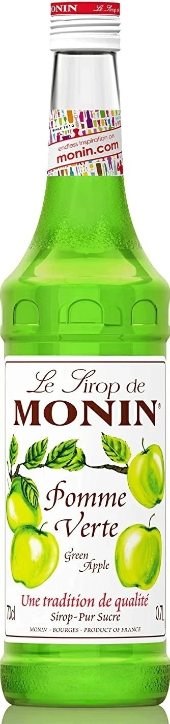 MONIN モナン グリーンアップルシロップ 700ml12本ノンアルコール シロップ