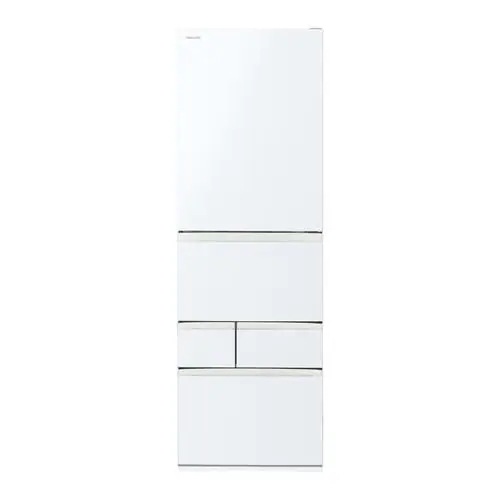 【無料長期保証】東芝 冷蔵庫 465L 右開き 5ドア 幅60cm 摘みたて野菜室 速鮮チルド ミストチャージ ベジータ GR-Y470GSH ホワイト系