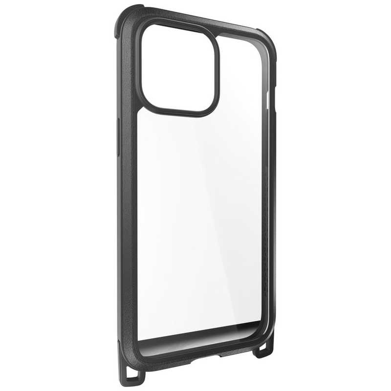 MAGEASY　iPhone 15 Pro Max 耐衝撃 ケース Odyssey＋ スマホショルダーストラップ付 レザーブラック　ME_IOGCSPTSL_LE 4,844円