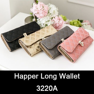 送料無料 Happer Long Wallet 3220A Omnia 70%80 % OFF100% 正規品100%イタリア産の天然皮革/ミラノブランドHANDMADE