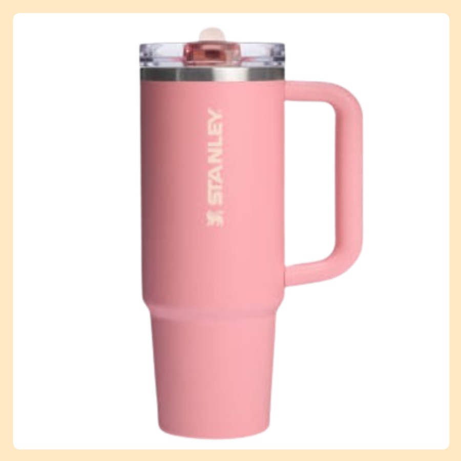 [正規品] クエンツァ プロツアー フリップ ストロー タンブラー 887ml (ピンクメサ)