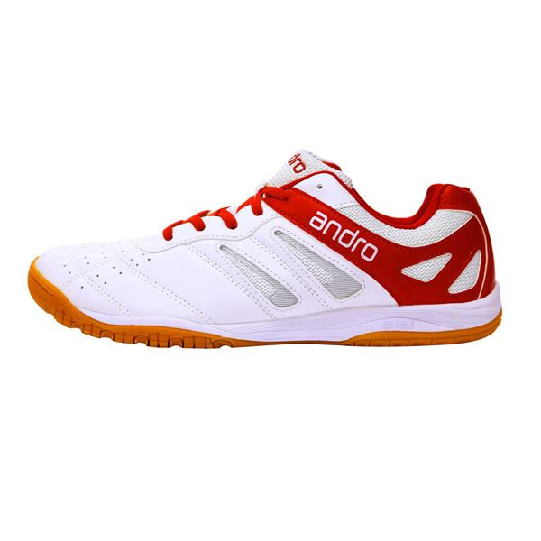 andro（アンドロ） 卓球シューズ SHUFFLE STEP シャッフルステップ ホワイトレッド 27.0cm 10,416円