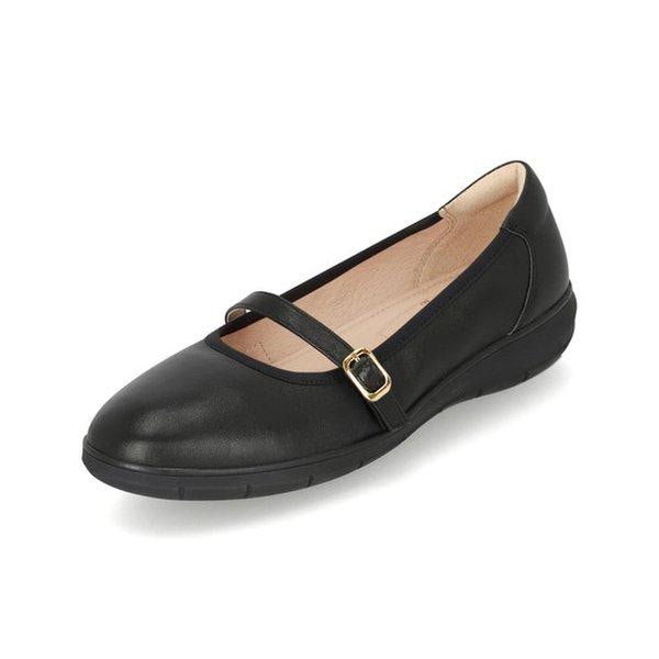 女性ラムスキンメリージェーンフラットシューズ3.5cm LCWC15U539 19