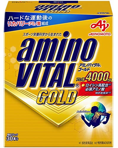 他サイト： アミノバイタル 味の素 GOLD グレープフルーツ味 粉末 30本入箱 アミノ酸 4000mg BCAA EAA コンディショニングの商品画像