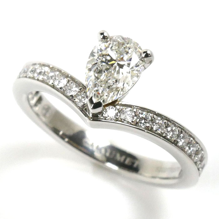 Chaumet ショーメ Pt950プラチナ ジョセフィーヌ エグレット リング・指輪 J3OG00-047 ダイヤモンド0.54ct 7号 4g レディース 中古 美品 297,000円