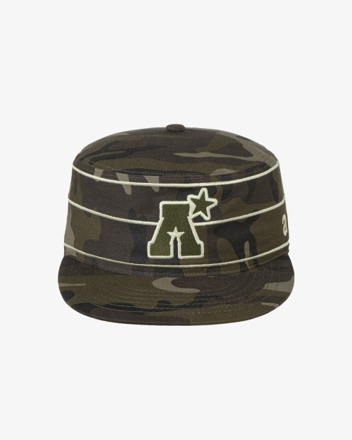 【AEAE】 A LOGO PILLBOX CAP [CAMO] キャップ 正規品