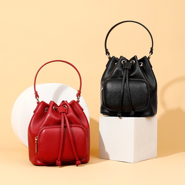 2枚目半額トートバッグ ショルダーバッグ ハンドバッグ レディース 韓国ファッション 大容量 バケットバッグ 内袋 肩ひも 2way 無地ブラック/ブラウン/カーキー オフィス 通勤 通学 大人気