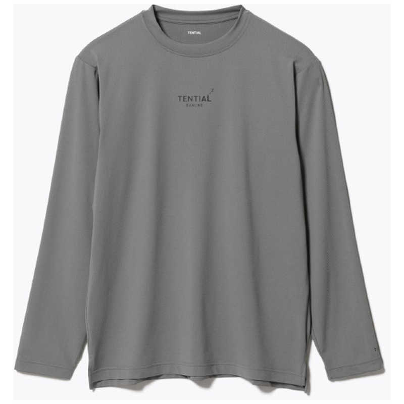 TENTIAL　BAKUNE Mesh Long Sleeve 上 グレー(M)-25SS　25SSBA020U00110005N