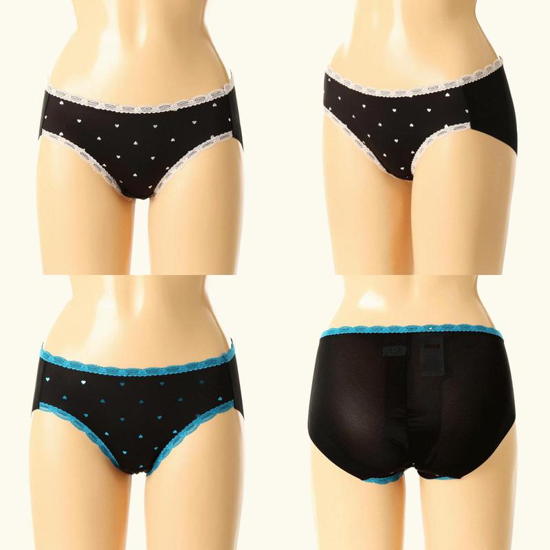 2枚入り 25 AW トゥインクル 女性 ヘムパンティー 2SET SPTD593HSG