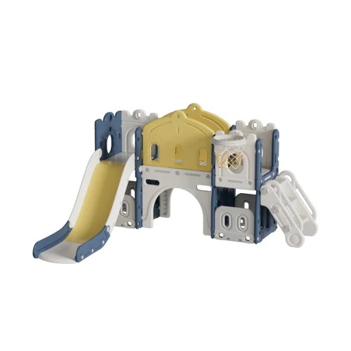 すべり台 キャッスル 大型遊具 すべりだい スライダー 室内 遊具 バスケットゴール 収納 キッズ キッズパーク