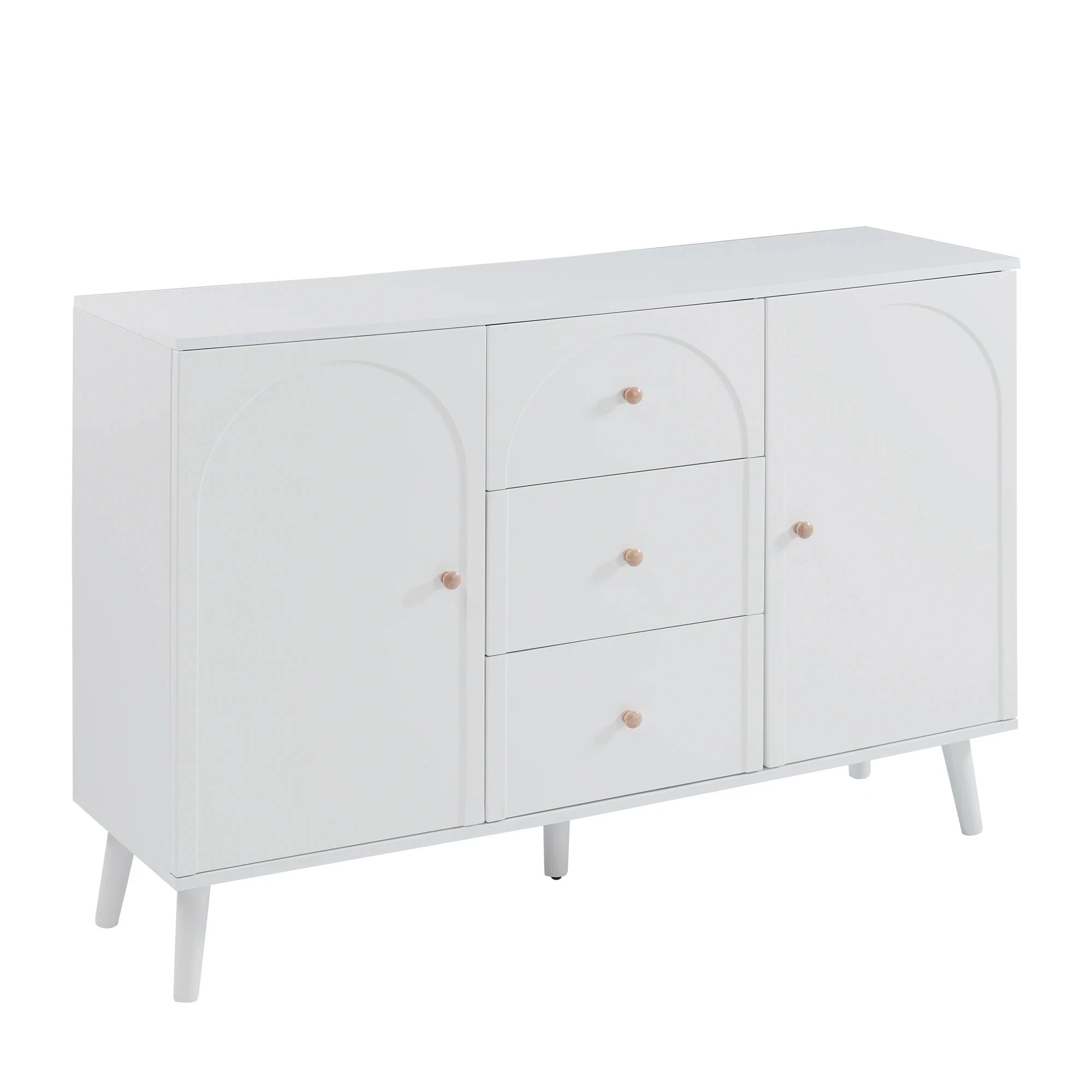 キャビネット サイドボード チェスト 収納棚 リビング収納 35cm×118cm コンパクトサイドボード 引き出し リビングボード 洋服 タンス 収納 箪笥 おしゃれ キャビネット リビン