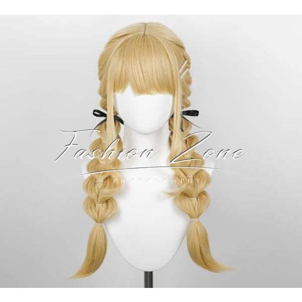 学園アイドルマスター 風 藤田ことね コスプレ ウィッグ かつら 激安 WIG 高温耐熱 変装 ハロウィン仮装