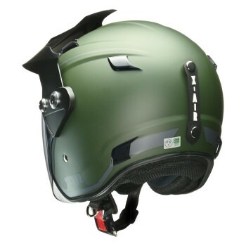 リード工業　RAZZO-V（ラッツォファイブ）　ジェットヘルメット　XL（（61-62cm未満）　マットグリーン