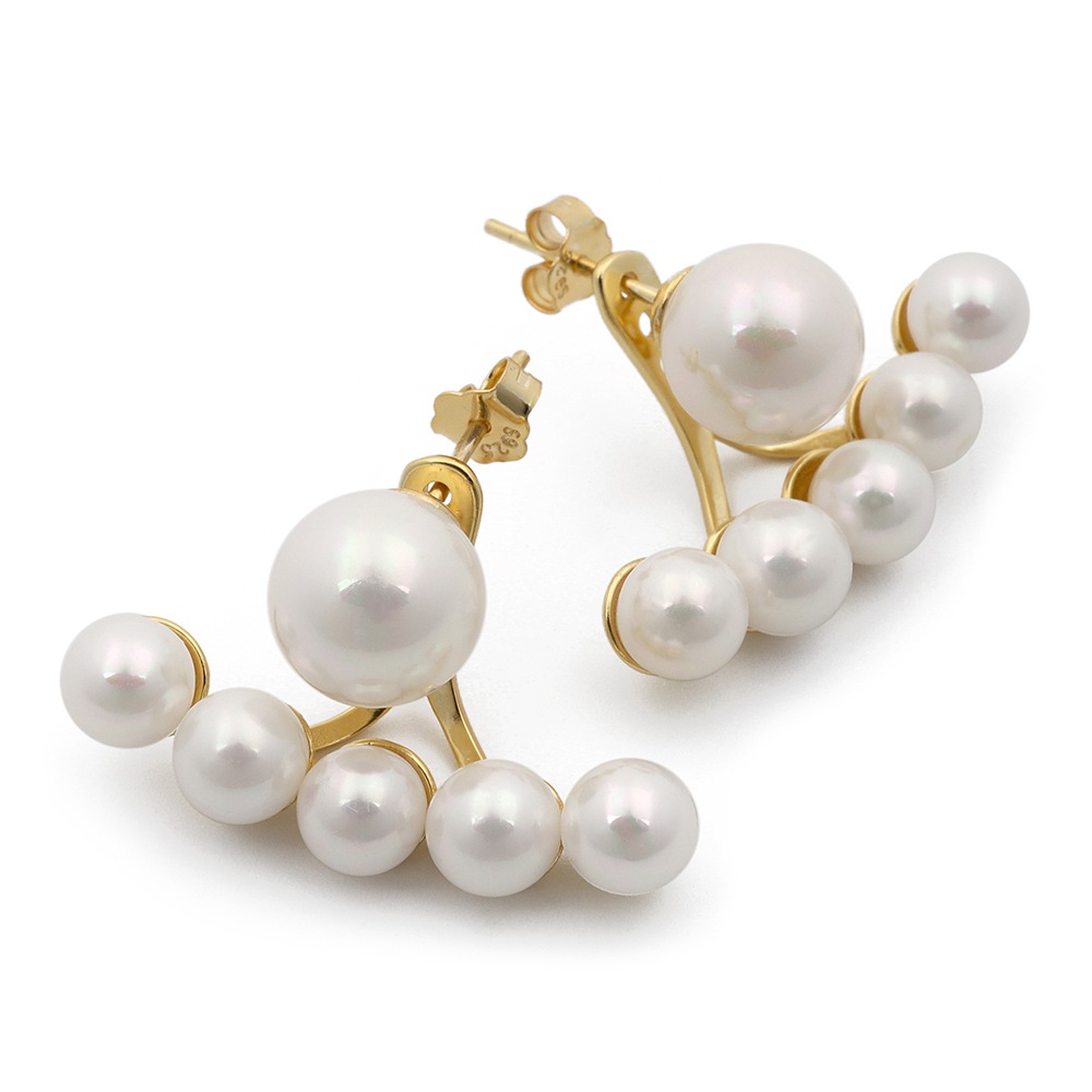 925 パール ドロップ ピアス [ce148]