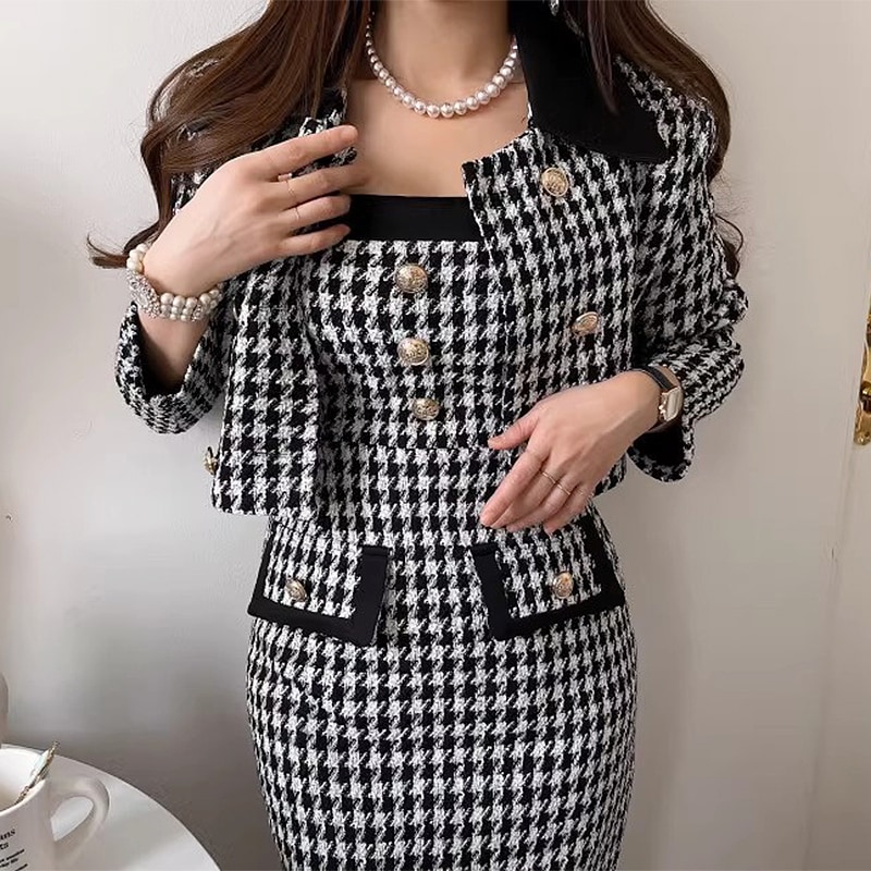 レディース ジャケット ワンピース セットアップ 長袖 スクエアネック フェミニン かわいい 大人可愛い きれいめ シンプル カジュアル 上品 おしゃれ エレガント かっちり ラブリー キュート