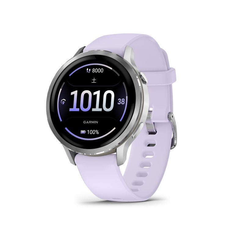 ガーミン Venu 4 Silver / Periwinkle 41mm【Suica対応】スマートウォッチ 010-03013-31