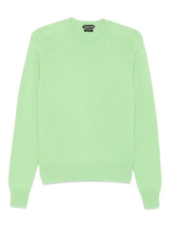 TOMFORD Men Sweater KCL064 YMK097 FG266 FLUORO GREEN