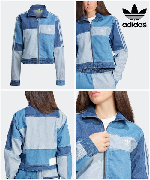 Qoo10 adidas ワッフル トラック ジャケット ミドル