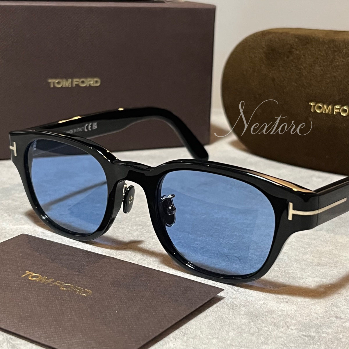 【正規品・新品】TOMFORD TF1041D FT1041D ECO 01V イタリア製 サングラス メガネ 眼鏡 メンズ レディース トム フォード 伊達メガネ ビ